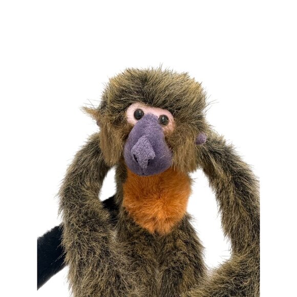 Wild Republic Vintage Hanging Spider Monkey Plush Stuffed Animal 2000 Loop Hang - Picture 2 of 7
